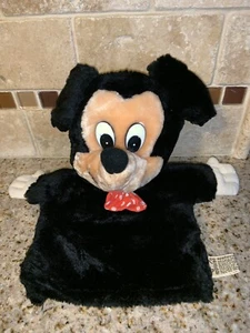 VINTAGE DISNEY APPLAUSE MICKEY MOUSE PLUSH 12" HAND PUPPET APPLAUSE #1173 - Picture 1 of 8
