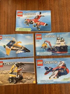 LEGO Creator Ozeanforscher 31045 31042 31046 - 47 nur Anleitung - Bild 1 von 6