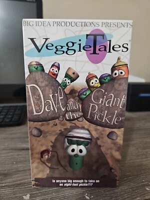 Brand New SEALED VHS VeggieTales - Dave And The Giant Pickle 1996 Big Idea Prod - Image 1 of 4