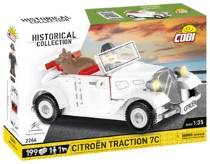 Cobi Citroen Traction 7C 199 Teile 1 Figur - 2264 NEU & OVP Gratis Versand - Bild 1 von 3
