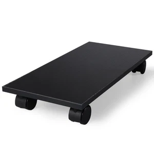 Pc Stand: Adjustable Computer Tower Stand - Mobile Cpu Holder With 4 Rolling - Zdjęcie 1 z 12
