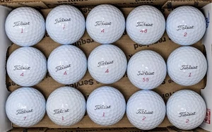 15 Titleist ProV1x 4A/5A White Near Mint gebrauchte Golfbälle Pro V1x - Bild 1 von 2