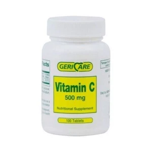 MCK Vitamin C Supplement Geri-Care® Ascorbic Acid 500 mg Strength Tablet 100 1BT - Picture 1 of 1