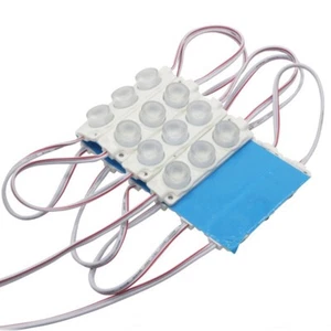 20pcs 12V 0.72W/pcs 3 LED Module Light Lamp Injection ABS Waterproof IP65 - Picture 1 of 8