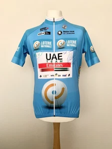 UAE Team Tour of Luxembourg 2020 Points Jersey Ulissi team issue signed Giro - Picture 1 of 9