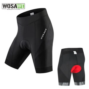 WOSAWE Herren Radfahren gepolsterte Shorts Fahrrad Komfortable kurze Tights Hose - Bild 1 von 12