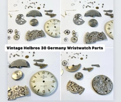 Reloj Pulsera Helbros 30 Alemania Vintage Piezas  Foto 1 de 4