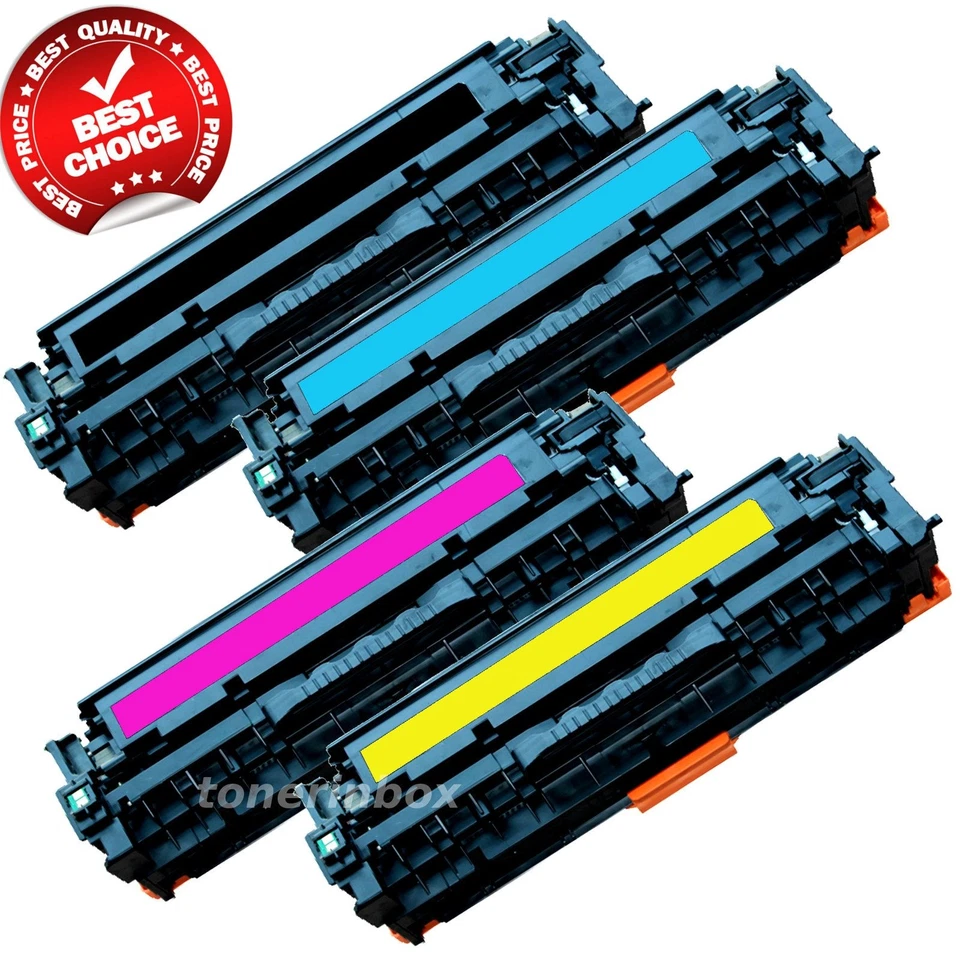 4pk 304a Color toner CC530A - CC533A Set Compatible for Laserjet CP2025 CM2320 - Image 1 of 4