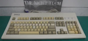 Vintage Dell AT101W Keyboard Wired Mechanical GYUM90SK PS/2 6780D - Picture 1 of 10