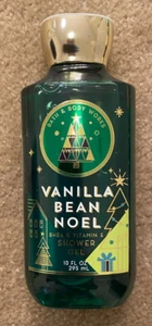 Bath & Body Works Vanilla Bean Noel Body Shower Gel 10 Oz For Women - Picture 1 of 1