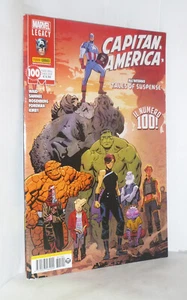 Capitan America - El Número 100-9 Agosto 2018 - Marvel Legacy - Comic Bueno - Imagen 1 de 3