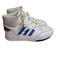 Adidas Drop Step High Cut White, Blue Sneakers Size US 10, UK 9.5 Euro 44