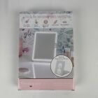 GloTech LED Slim Pad Magnifying Mirror with Lights White Lightweight