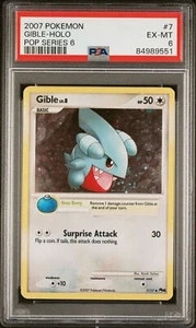 Pokemon Pop Series 6 Gible PSA 6 EX-MT A - Bild 1 von 2