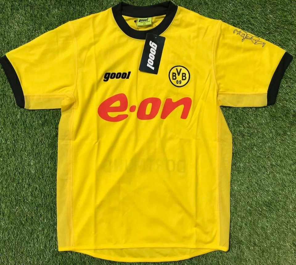 Dortmund BVB Trikot Gr. XS Shirt 164 - 2003/2004 goool.de 03/04 Heim  NEU Jersey - Bild 1 von 4