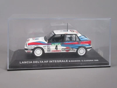 D792 IXO Lancia Delta HF Integrale #4 Rally Portugal 1988 Modellino 1:43 + Box - Immagine 1 di 4