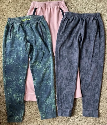 Old Navy Active Pant Men's Medium M Blue Gray Jogger Pull on Elastic Waist Lot 3 - Image 1 of 4