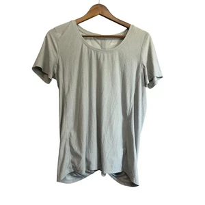 Old Navy Active Gray T Shirt Athletic Workout Top Short Sleeve Womens - Picture 1 of 6