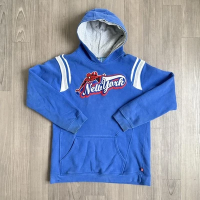 Spider Man Nueva York Sudadera con Capucha Niños XL 14/16 Azul Pullover Marvel Sudadera Foto 1 de 4