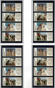 GREENLAND MNH 2020 Husky Dogs, conjunto de etiquetas Post and Go de coleccionistas - Imagen 1 de 1