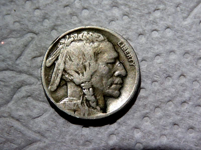 Bonito cuerno original 7/8 y libertad completa en estado bastante bueno+ 1916p Buffalo Nickel K1 Foto 1 de 2