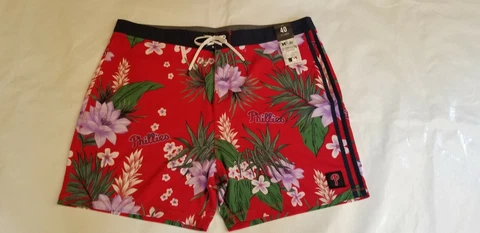 NWT!  MEN'S HURLEY/47 BRAND PHILADELPHA PHILLIES PHANTOM SWIMMING TRUNKS SIZE 40 Cover