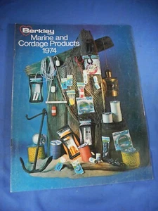 Vintage Original Berkley Catalog 1974 Marine & Cordage Products (Free Shipping!) - Picture 1 of 9
