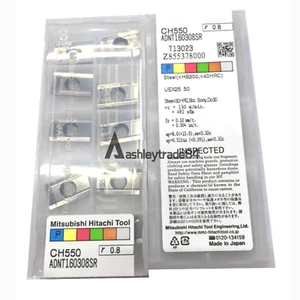 10pcs HITACHI ADNT160308SR CH550 CNC Blade New - Picture 1 of 1