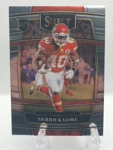 2021 Panini Select Concourse Rookie #84 Derrick Gore RC Kansas City Chiefs - Foto 1 di 2