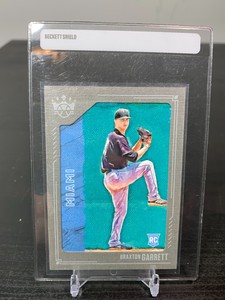 2021 Panini Diamond Kings Braxton Garrett Gray Frame #48