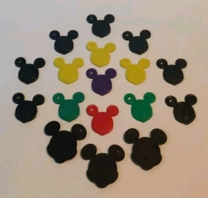 Mickey Balloon Weights Lot Of 17 - 3 large & 14 medium - black & other colors - Picture 1 of 7