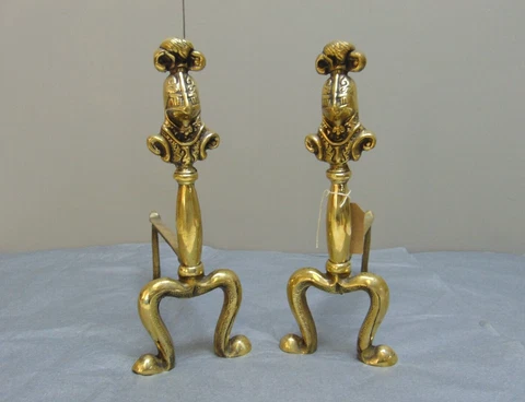 Andirons Fire Dogs Companion Set Rests ref 205B Cover