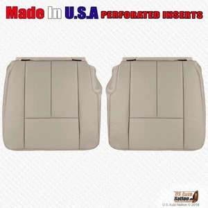 2007 - 2014 Ford Expedition 2nd Row Driver & Passenger Bottom Leather Cover Gray - Bild 1 von 6