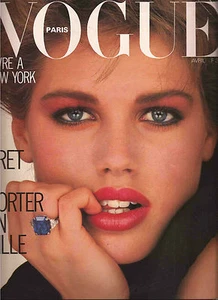 Vogue Paris 1983 NEW YORK Issue-Guy Bourdin-Horst-George Burrell-Joan Severance - Imagen 1 de 12