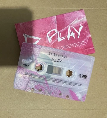 Limited Edition - Ed Sheeran - Play - Exclusive Cassette Tape - Pink&White - New - Image 1 of 4