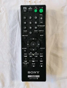 Mando a distancia Sony RMT-D197A para DVP-SR210P y DVP-SR510H pagadores de DVD genuino OEM - Imagen 1 de 6