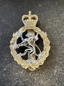 Womens Royal Army Corps, British Army Anodised Aluminium Stay bright Cap Badge. - Picture 1 of 4