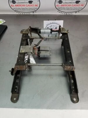 1997-04 C5 Corvette Right Passenger Power Seat Track Frame Rails w/Motors TESTED - Image 1 of 4