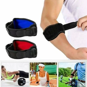 Codo de tenista soporte manga artritis tendinitis brazo articulación dolor banda envoltura - Imagen 1 de 11