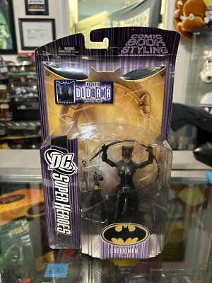 "Figura de 6"" DC Super Heroes Catwoman S3 Select Sculpt Series 2007 nueva en caja" Foto 1 de 4