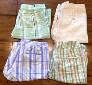 LOTE (4) Pantalones Cortos de Golf (3) Izod Stretch (1) EP Pro Pagado Verde Palmera Para Mujer 4 - Imagen 1 de 17