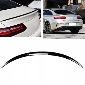 Rear Spoiler Wing Lid BLK For Mercedes Benz E Coupe C238 2016-2022 E Class AMG - Picture 1 of 8