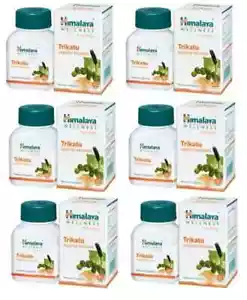 6 Packs X Himalaya TRIKATU 60 Digestive Wellness Tablets Each | Free Shipping - Picture 1 of 3