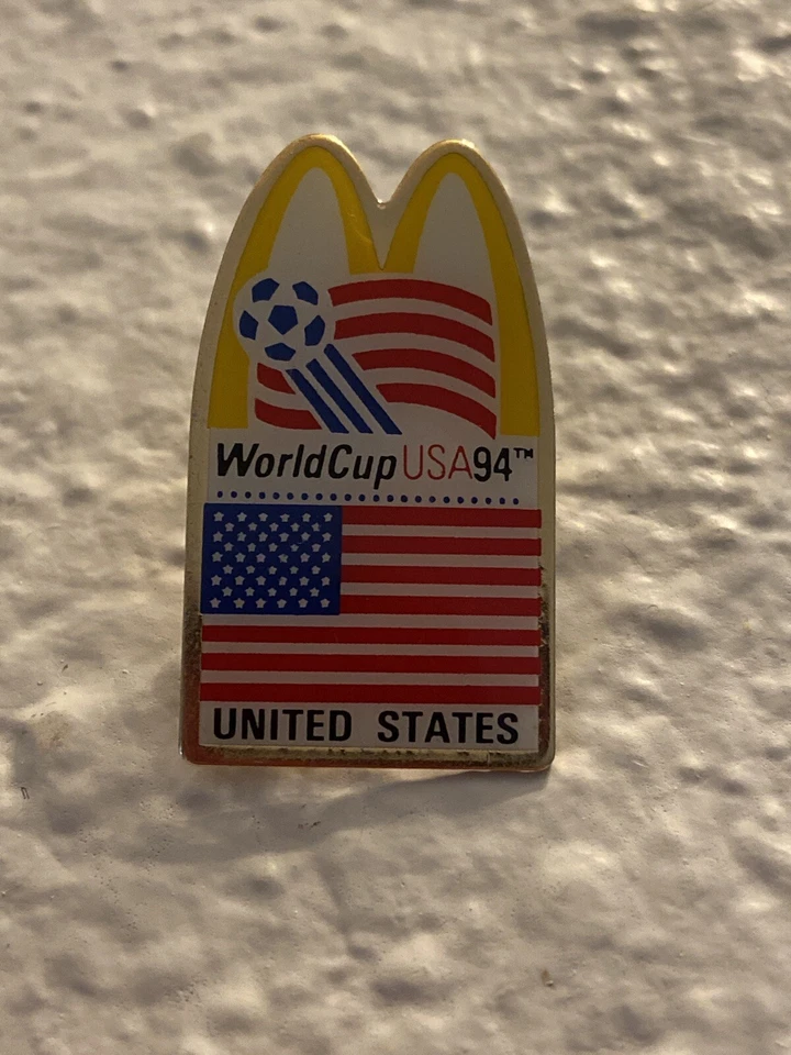 USA 1994 World Cup McDonald's USA National Team Metal Pin Excellent Condition - Image 1 of 2