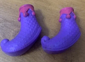 Lalaloopsy Confetti Carnival 12” Doll Replacement Boots Purple - Picture 1 of 2