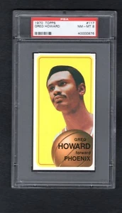 1970 Topps Basketball #117 Greg Howard Suns PSA 8 NM-MT - Picture 1 of 2