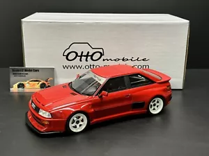 AUDI 80 B4 CUPÉ RS2 ROJO DISEÑO PREVIO - 2021 - OTTO MOBILE 1/18 - Imagen 1 de 9