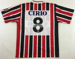 Sao Paulo FC 1998 Champions #8 Adidas Cirio away shirt soccer jersey camiseta XL - Picture 1 of 17