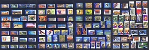 Australia a collection of 126 different International stamps FU - Picture 1 of 5