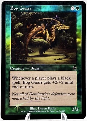 Bog Gnarr 76/143 Foil Apocalypse MTG LP - Image 1 of 2